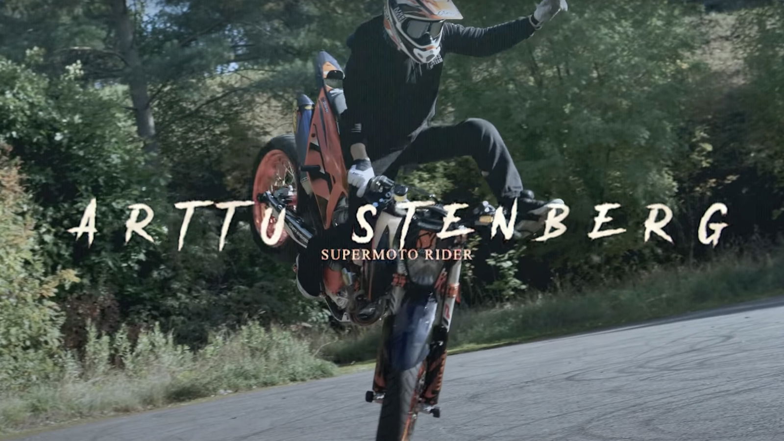 Arttu Stenburg KTM Supermoto Rider
